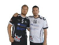 Celebrating Sticker by VV Vikings
