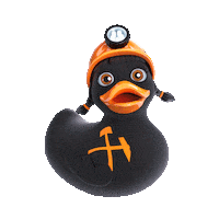 salzwelten wink duck salzburg sally Sticker