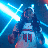 Womens Basketball Archer GIF by Louisville Cardinals
