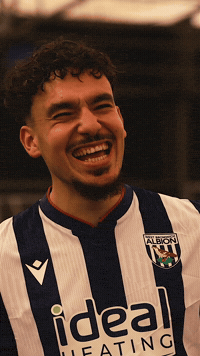 West Brom Laugh GIF by West Bromwich Albion