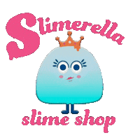 SlimerellaAzul slime shop slime queen slimerella queen slimey Sticker