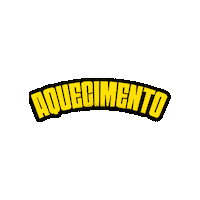 Aquecimento Sticker by Brazuca Fitness