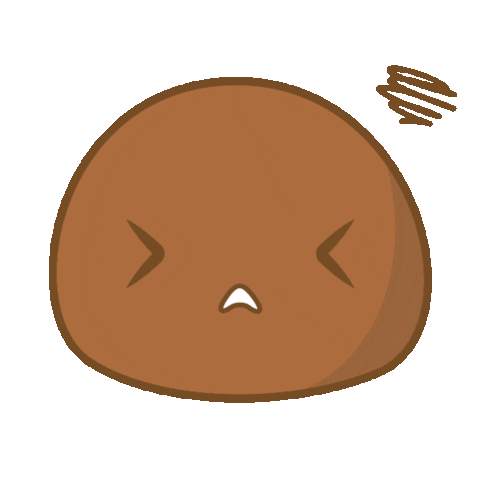 mochimii fun cute food friends Sticker