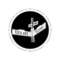 Techavenue Sticker by Tech Avenue Records