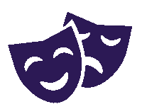 heidenheim_de theater acting masks heidenheim Sticker