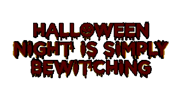 Bewitching Trick Or Treat Sticker by OpticalArtInc.