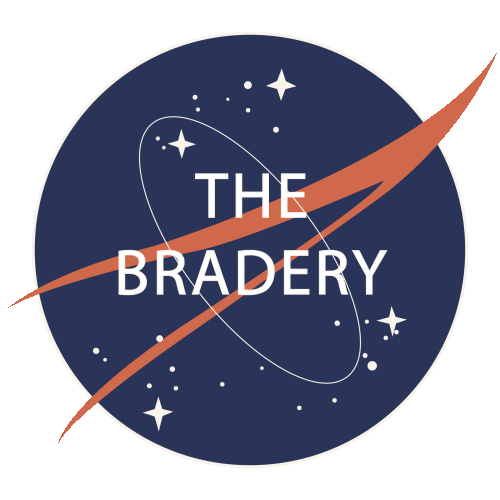 Thebradery giphyupload space star to the moon Sticker
