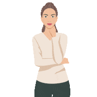 Woman Tap Here Sticker by Low Tox Movement