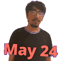 24 May Sticker