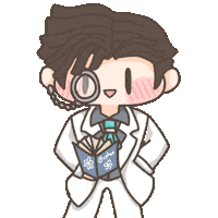 Book Reading Sticker by Fluffy the Thunder God 雷神阿毛