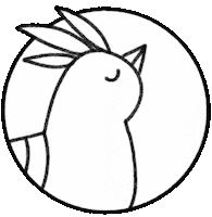 unmoisunprint bird chicken tweet birdy Sticker