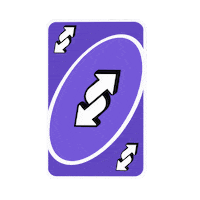 Reverse Card Game Sticker by Bundesschülervertretung