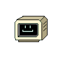 Art Pixel Sticker by Joe Baker