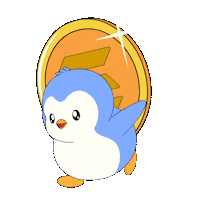 Crypto Penguin Sticker by Pudgy Penguins