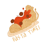 Food Pasta Sticker