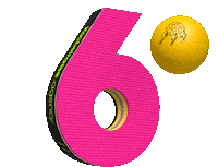 Ping Pong 3D Sticker by Kochstrasse™