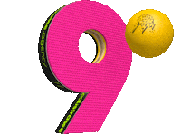 Ping Pong 3D Sticker by Kochstrasse™