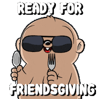 Fall Season Thanksgiving Sticker by Fugz Official