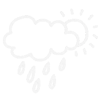 Sun Rain Sticker