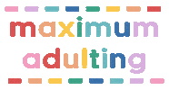 Grown Up Adult Sticker by Little Bit