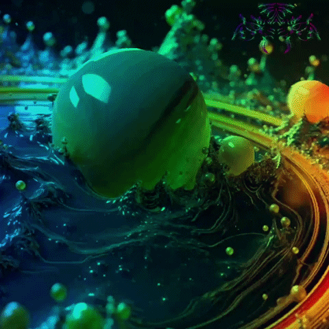 Art Glow GIF by Raja The Tiger