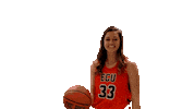 Happy Womens Basketball Sticker by East Central University