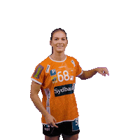 OdenseHaandbold orange handball handbold odense Sticker