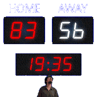 56 Away Sticker