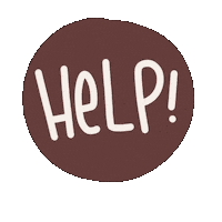 Oh No Help Sticker by Demic