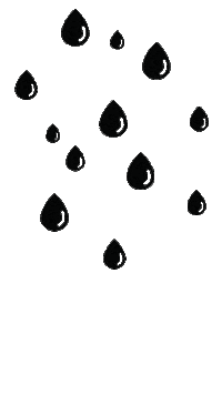 papamoaplumbing water falling raining drops Sticker