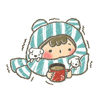 dog coffee Sticker by yang.823