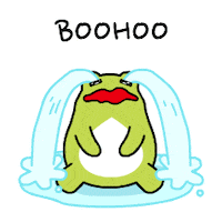 Sad Cry Sticker by Jinro Soju