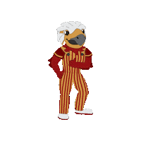 Kohawks Dancing Sticker by Coe College