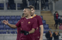 best friends good job GIF by AS Roma