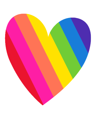 manime_co giphyupload heart rainbow pride Sticker