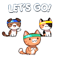 Lets Go Yes Sticker by Mino Games