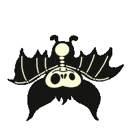 Halloween Bat Sticker by KathieKreativ