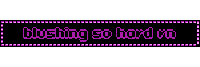 Pixel Blushing Sticker