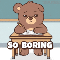 Bored Teddy Bear GIF by BEARISH