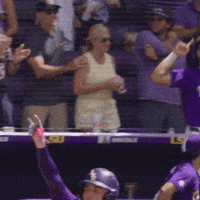 Lets Go Celebration GIF by LSU Tigers