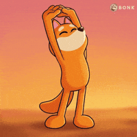 Rubber Ball Hearts GIF by BONK