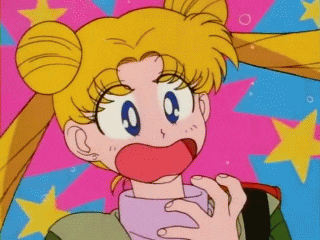 Shocked Sailor Moon GIF