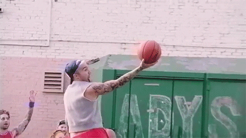 fall out boy especially pete dunking GIF by mtv