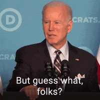 Joe Biden Reaction GIF by The Democrats