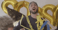 osoosoband fun party chaos balloons GIF