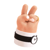 Cartoon Hand Sticker