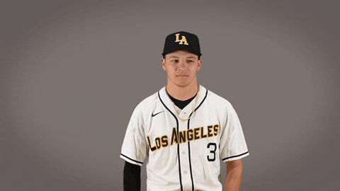 Ryan Lewis Baseball GIF by Cal State LA Golden Eagles