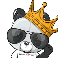 Stay Awesome Good Vibes Sticker by PandaPals