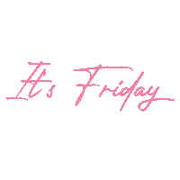 Its Friday Party Sticker