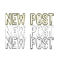 New Post Sticker